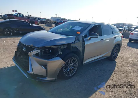 2019 Lexus Rx 350 F Sport z USA, uszkodzony, nr VIN 2T2BZMCA9KC207758